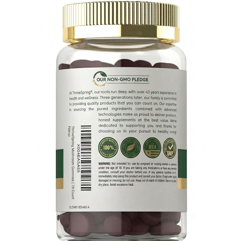 Thrivespring™ Mushroom Gummies