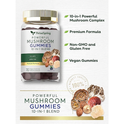 Thrivespring™ Mushroom Gummies